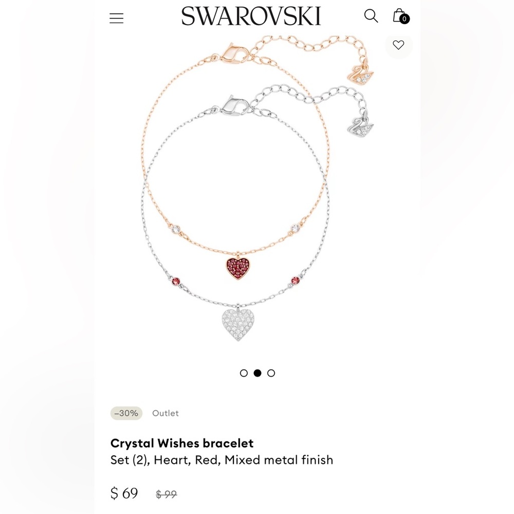 Swarovski Crystal Wishes bracelet